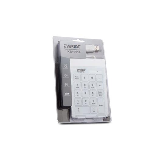 Everest Kb-2014 Usb Numerik Beyaz Klavye