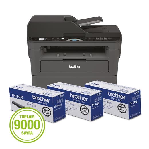 BROTHER MFC-L2716DW-3T YAZICI TARAYICI FAX FOTO WİFİ