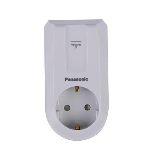 Panasonic Tekli Akım Korumalı 1080JUL Emniyet Kepenkli Çocuk Korumalı Priz