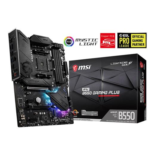 Msı Mpg B550 Gaming Plus Am4 Ryzen Ddr4 Mpg B550 Gamıng Plus