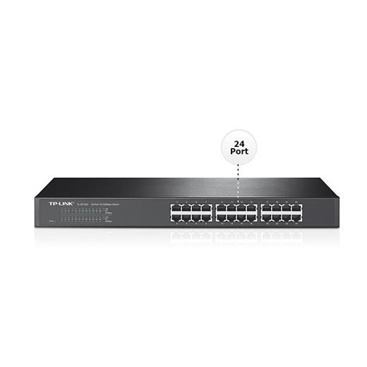 Tp-Link Tl-Sf1024 24 Port Rack Mount Switch